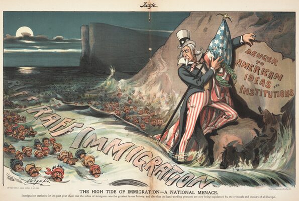 The High Tide of immigration, 1903