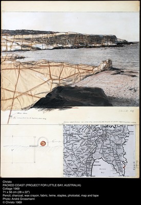Christo - Packed Coast (Project for Little Bay, Australia)