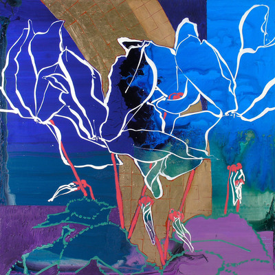 DONE 106   White Cyclamen I