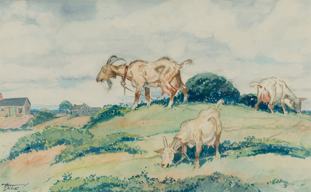 Landscape with Goats, 1928