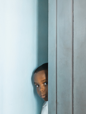 TY-reese behind the door, from the series UNIFORM