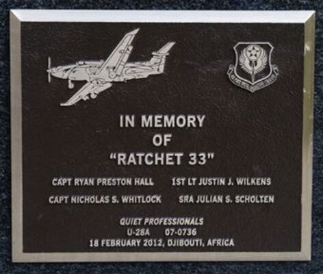 (Air Force Museum) PLAQUE #1