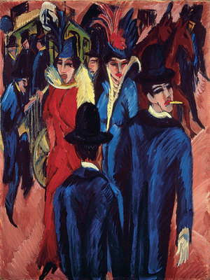 Berlin Street Scene, 1913-14