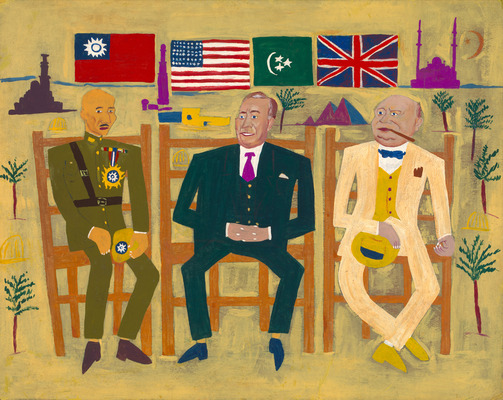 Three Allies in Cairo 