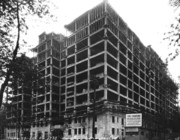 Construction of the Chateau Apartments