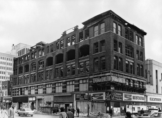 Corner, Guy and St. Catherine streets