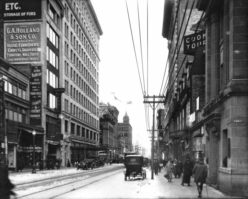 Corner, St.Catherine and Stanley streets