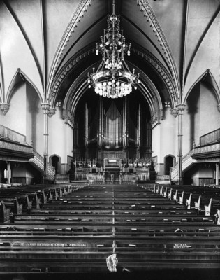 Interior, St. James Methodist Church