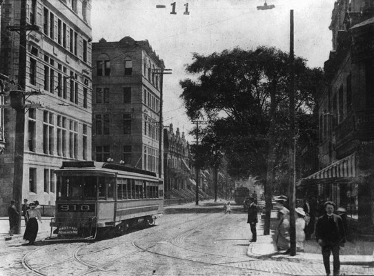 Corner, St.Denis and St. Catherine streets