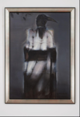 Desnudo con cabeza de pájaro (Nude with bird head), 1999, La femme dansante (The dancing woman), 2005, and Untitled, ca. 1999