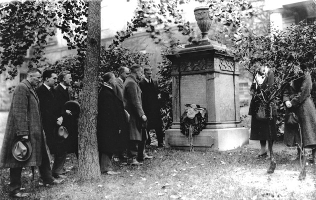 Founder James McGill's monument