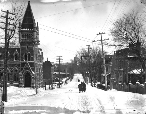 McTavish street, looking south