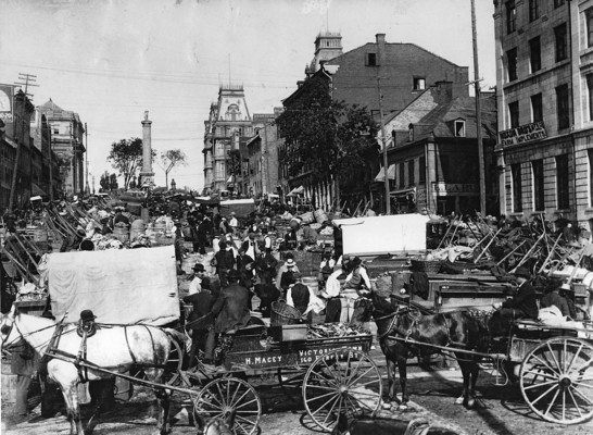 Market day, Jacques Cartier Square