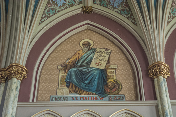 Painting - St Matthew