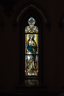 Stained Glass - Blessed Mother