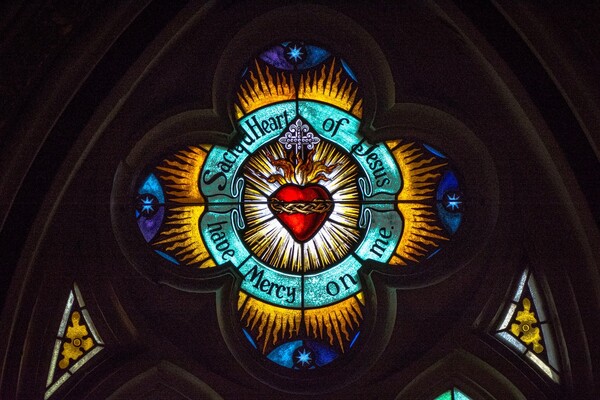 Stained Glass - Sacred Heart