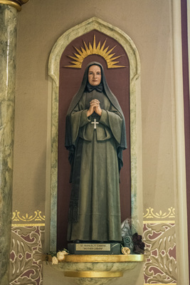 Statue - St Frances Cabrini