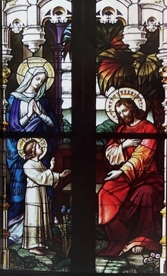 Stained Glass - The Holy Family