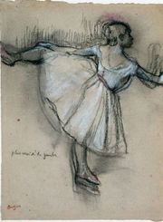 Dancer at the Bar c.1885