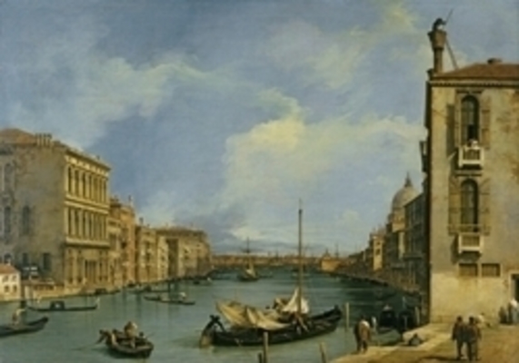 The Grand Canal from the Campo San Vio, 1730-1735