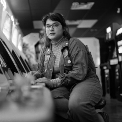 Girl at the Arcade