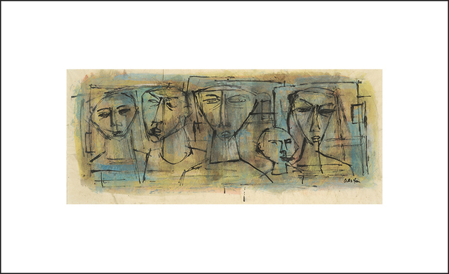Untitled (Faces)