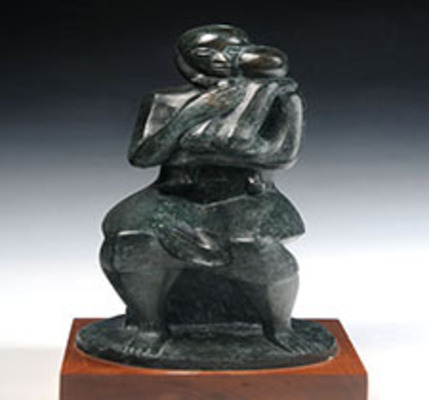 Seated Mother and Child