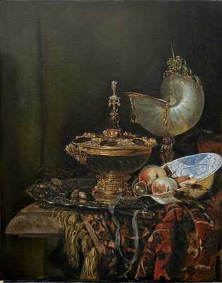 After Willem Kalf: Pronk Still Life