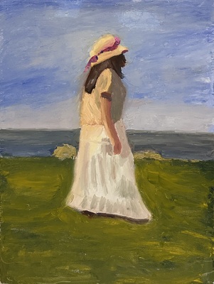 Walking on Normandy Land