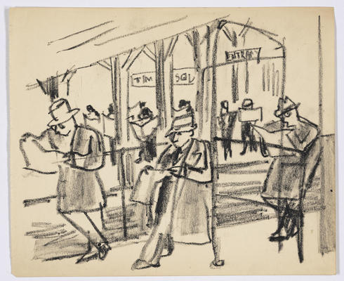 Untitled (Times Square Subway Station)