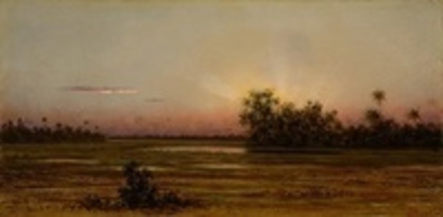 Sunset: A Florida Marsh 